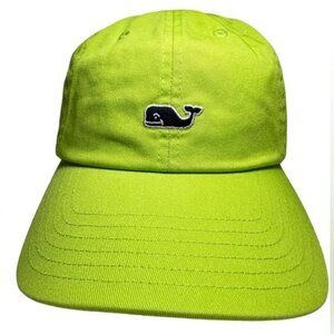 Vineyard Vines Logo Baseball Hat in Wild Lime NWT